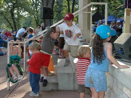 Kids at Laughing Water