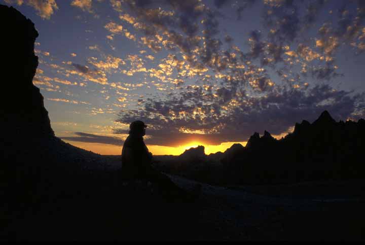 Sunset, Badlands