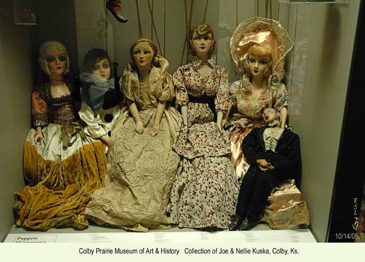 Marionettes, Colby Museum