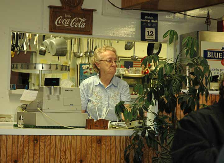 Waitress, Sibley Cafe